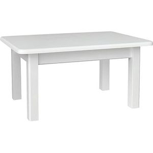 k koma Eettafel, koffietafel, restaurant, grenen tafel, massief wit, fabrikant NIEUW (70 x 110 cm)