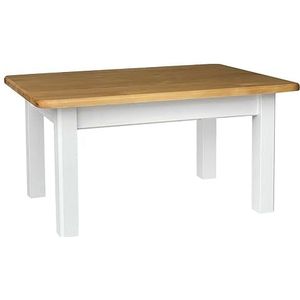 k koma Koffietafel tafel grenen hout wit honing NIEUW fabrikant - Alder (70 x 110 cm)