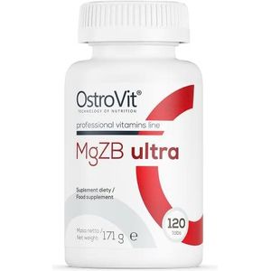 ZMA Magnesium Zinc Vitamin B ULTRA - 120 Tablets - OstroVit