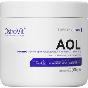 Aminozuren - AOL 1000mg L-arginine L-ornithine L-lysine - 200g - OstroVit - 200 g