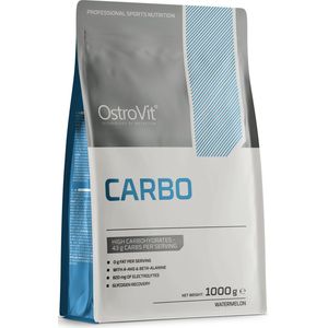 OstroVit - Carbo - 1000 g - Watermeloen - Energieboost - Trainingsupplement - Krachtsporters - DuurSport