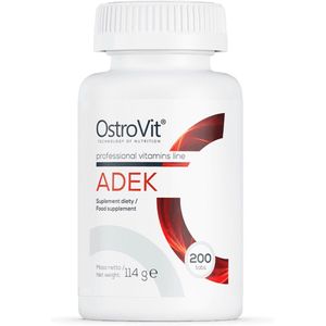 Vitaminen - 12 x Vitamin ADEK - 200 Tablets - OstroVit -