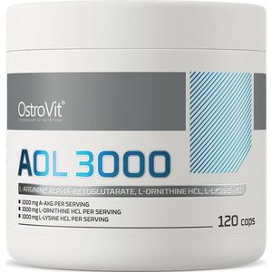 Aminozuren - AOL Supplements - 1000mg L-arginine L-ornithine L-lysine - 120 Capsules - OstroVit