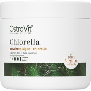 Superfoods - Chlorella 250mg - Vegan - 1000 Tablets - OstroVit - 1000 tabletten