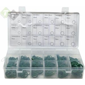 O-ringen assortiment - Groen - O ringen - Afdichtingsringen 420 delig - ASTA