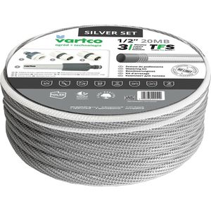 Vartco Silver - Tuinslang met sproeiset / TFS 1/2"" 3-lagige - 20m