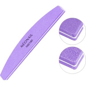 NEONAIL - Nail Buffer Curved - Polijstvijl - Violet - 1 st