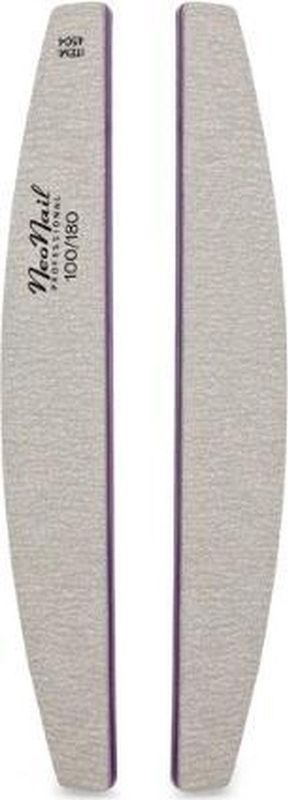 NEONAIL - Nagelvijl Bootvorm - Grijs - 100/180 Korrel