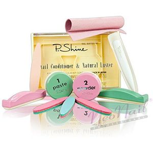 Manicure P.Shine Set - Roze - Natuurlijke Ingrediënten