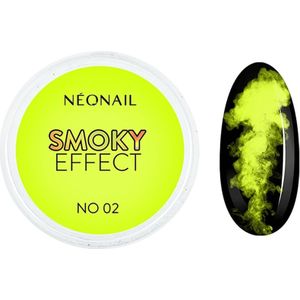 NEONAIL Effect Smoky gekleurd poeder voor Nagels kleur No. 02 Yellow 2 g