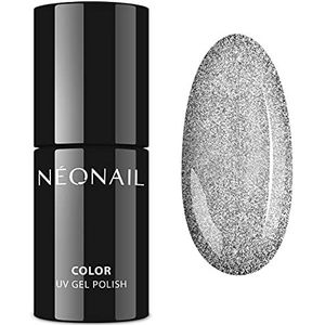 NEONAIL Glitter Zilver Nagellak 7.2 ml SUGAR QUEEN UV LED Hybrid 6518-7