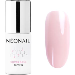 NEONAIL Cover Base Protein Base Nagellak voor Gel Nagels Tint Nude Rose 7,2 ml