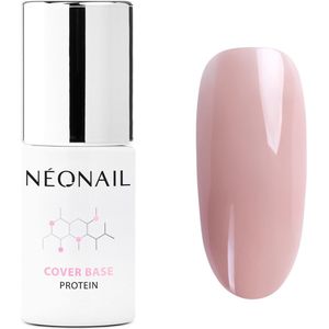 NEONAIL Cover Base Protein Base Nagellak voor Gel Nagels Tint Natural Nude 7,2 ml