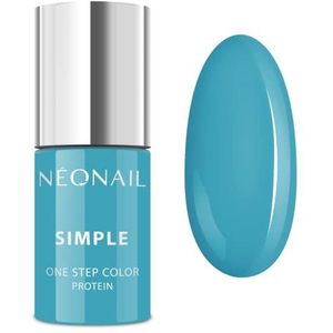 Fluonail 3-in-1 uv-nagellak 7811-7, blauw, 7,2 ml.