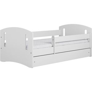 Kocot Kids - Bed classic 2 wit zonder lade met matras 180/80 - Kinderbed - Wit