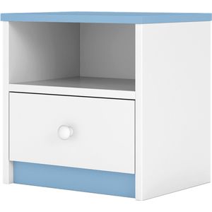 Kocot Kids - Nachtkastje babydreams blauw - Halfhoge kast - Blauw