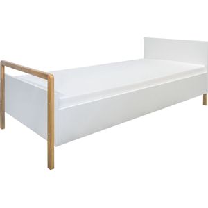 Kocot Kids - Bed Victor wit zonder lade met matras 180/80 - Kinderbed - Wit