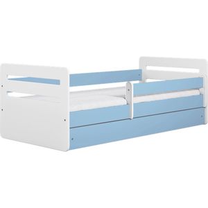 Kocot Kids - Bed Tomi blauw zonder lade zonder matras 180/80 - Kinderbed - Blauw