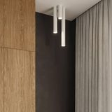 Sollux Lighting - Plafondlamp Lagos - Wit - 20x6x6cm - GU10 - Staal