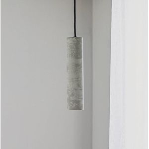 SOLLUX LIGHTING Hanglamp Tube van beton, 1-lamp