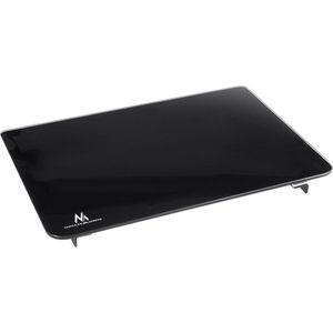 Melko Glass TV Attachment, 100 cm, Monitor Raise, Black, Up to 30 kg Load Capacity