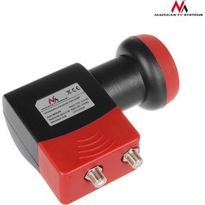 Maclean MCTV-670 Twin converter - LNB voor schotelantenne -  Low Noise figuur - Ondersteuning HDTV
