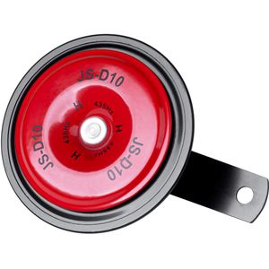 AMiO Claxon Toeter Hoorn 12V 102dB ø90mm Rood