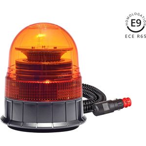 AMiO Stroboscoop Zwaailicht Waarschuwingslamp W02M Magnetisch 39LED 12/24V IP56 Oranje R65 R10
