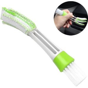 AMiO Auto Ventilatierooster Schoonmaak Reiniging Borstel Groen