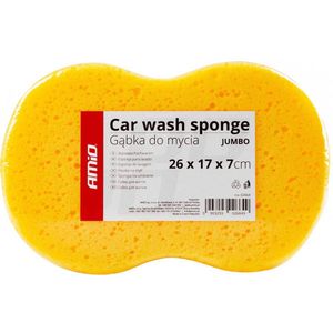 AMiO - Auto Was Spons - Oranje - Zeespons Structuur