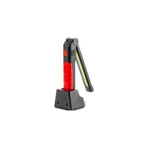 AMiO - Magnetische Werklamp - Rood-Zwart - Draadloze Lader