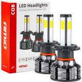 AMiO - LED Koplampen COB-serie - Dimlichten - Wit - Aluminium