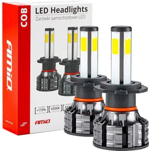 AMiO LED Koplampen COBserie H7 Dimlichten Wit