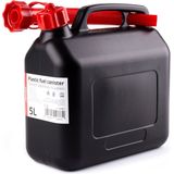 Amio Plastic Jerrycan - 5L - Inclusief flexibele trechter pijp