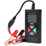 AMiO Krachtige Professionele Digitale Accutester (2-220Ah) met Uitgebreide Functionaliteiten (6/12V)Zwart