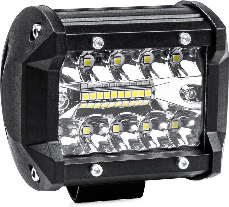 AMiO - Werklamp Verstraler Spot - Wit - 20 LED - 9-36v - 6000K