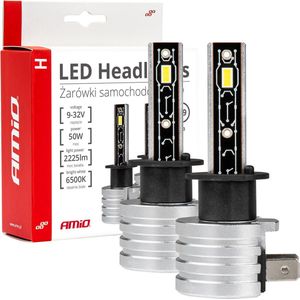 AMiO - H-mini Serie - LED Koplampen - Wit - CSP Technologie