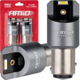 AMiO - BAY15d P21/5W - LEDlamp - Wit - 12V-24V - 2 stuks