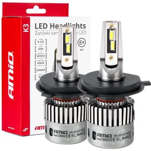 AMiO K3serie - LED Koplampen - 6000K - Wit - 12V - CANBUS