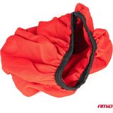 AMiO - Textiele Sneeuwkettingen - Rood - 2 Stuks - EN16662-1 / Önorm V5121