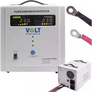 Volt Polska Sinus Pro 2000E UPS: 3-in-1 Energieoplossing Voor Thuis en Kantoor