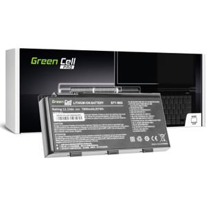 Green Cell PRO serie BTY-M6D laptop batterij voor MSI GT60 GT660 GT680 GT683 GT70 GT780 GX660 GX680 (originele Samsung SDI cellen, 9 cellen, 7800mAh, zwart)