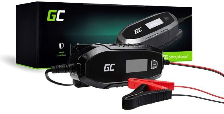 Oplader - 6 V/12 V - 4 A - Geschikt voor SLA/AGM/GEL/MF/EFB/LiFePO4 Accu's