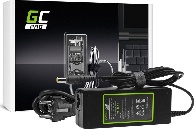 GreenCell - PRO Oplader - AC Adapter - Zwart - Voeding voor Lenovo ThinkPad