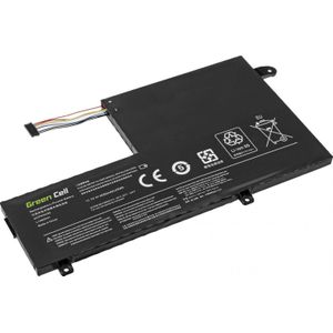 GreenCell Laptop Batterij voor L14M3P21 voor Lenovo Yoga 500-14IBD - 11.1V - 3500mAh (3500 mAh), Notebook batterij, Groen