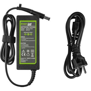 GREEN CELL AC adapter PRO 18.5V 3.5A 65W voor HP 250 G1, 255 G1, ProBook 450 G2, 455 G2, Compaq Presario CQ56, CQ57, CQ58, CQ60