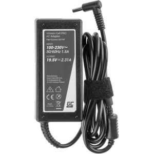 Green Cell AC Adapter - 45W - 19.5V - 2.31A - Zwart