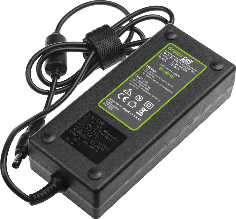 Green Cell Pro - Notebook Adapter - Zwart - 120 W - Voor Lenovo en MSI Laptops