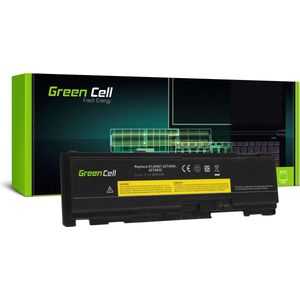 GreenCell Laptop Batterij voor Lenovo ThinkPad T400s T410s T410si - 11.1V - 3600mAh (3 Cellen), Notebook batterij