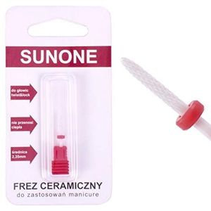 Sunone Keramische spleetfrees delicaat voor manicure en pedicure - rood